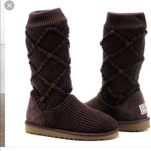 Ugg knit boots